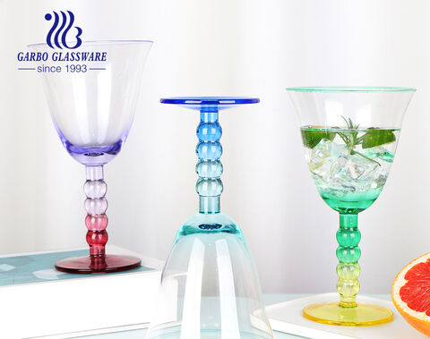 Gobelet à cocktail de luxe de différentes couleurs pour le marché américain et européen