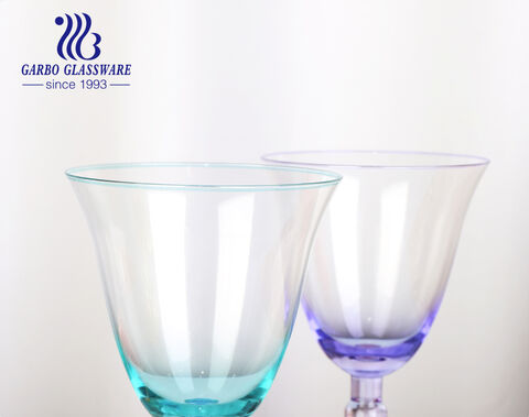 Luxury cocktail goblet with various color for American and European Market