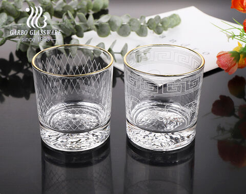 290ML High-end Engraved Gold-Stamped Cup for Europe