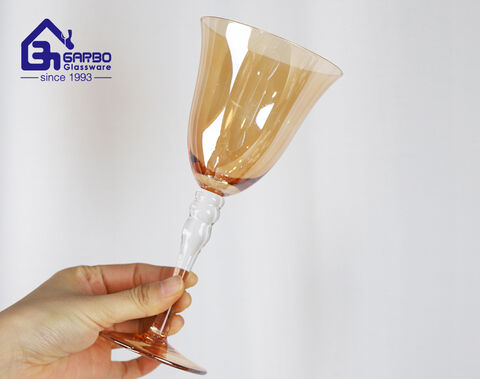 High-end handmade eletroplating goblet for American and European Market