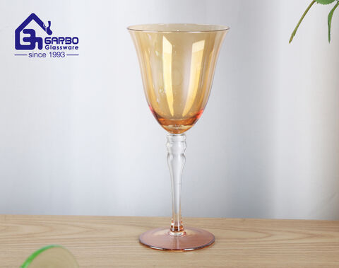 High-end handmade eletroplating goblet for American and European Market