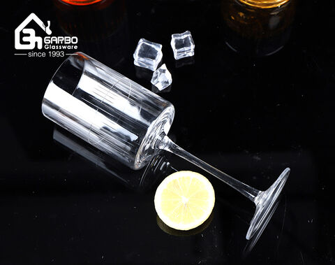 手作りのスパークリング ワイン グラス ステムウェア彫刻シャンパン グラス カップ