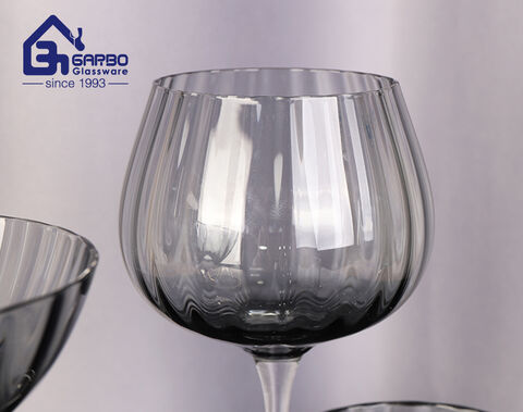 Đảng sử dụng Stemware Cốc rượu vang màu xám cốc thủy tinh dành cho châu Âu