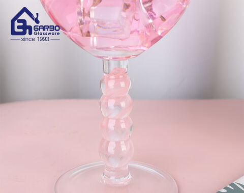 Luxury handmade wine glass cup for European and American market