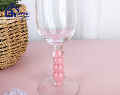 High-end handmade wine glass cup for European market