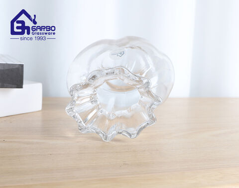 Vintage ion-plating glass flower vase for home decoraton use