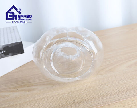 Vintage ion-plating glass flower vase for home decoraton use