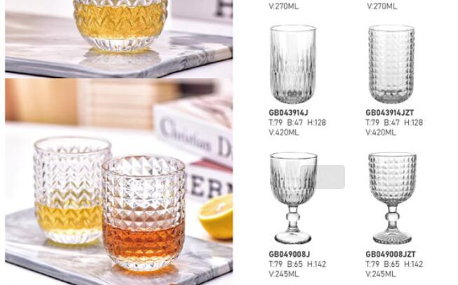 Garbo Glassware Factory Releases the New 2024 Glass Cup Series