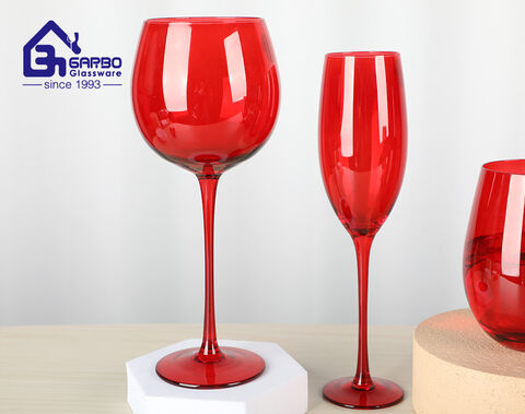 Why Choose Red Color Spray Wine Glasses?