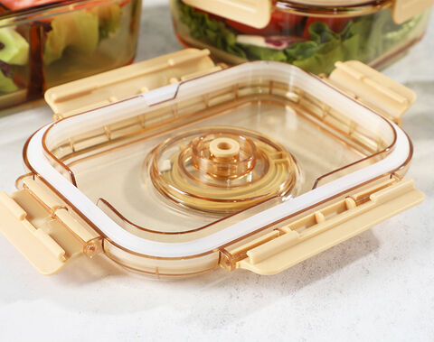 Acan Tradineur - 2 Ciotole In Vetro Borosilicato Da 3 Litri: Resistenti, Forno E Microonde, 24x11 Cm