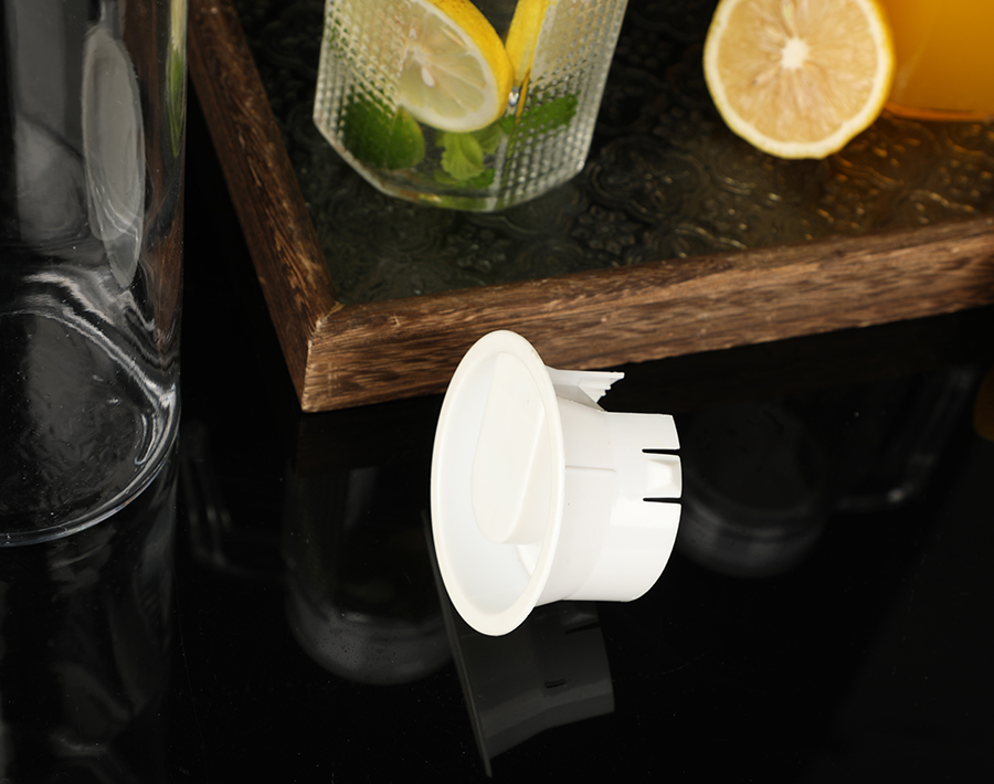 Mexico hot sell ribbed design 1L glass water pitcher for restaurant
