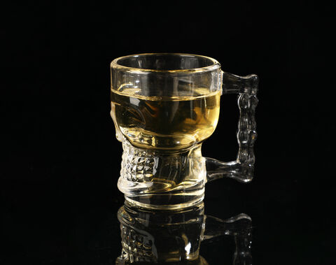 Small size mini design glass beer mug for barware