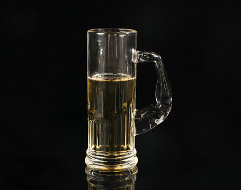 Small size mini design glass beer mug for barware