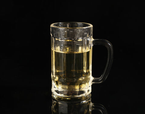 Small size mini design glass beer mug for barware