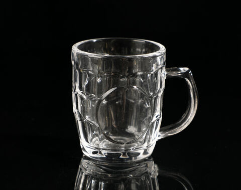 Small size mini design glass beer mug for barware