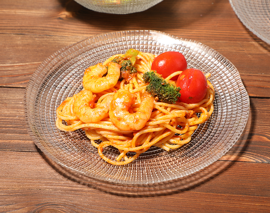 Garbo new handmade high-end glass bowl and plate set