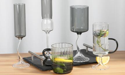 Artwork on the palette: The color philosophy of Garbo International's handmade glass cups