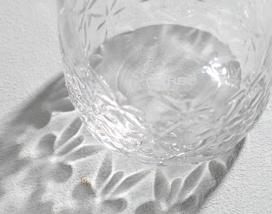 Food Grade Drinking Glasses Handmade 430ml Whisky Glass Cup for Home Bar