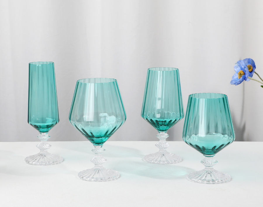 elegant champagne glass