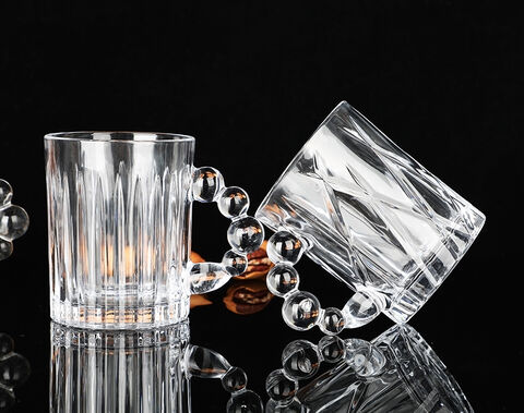 New Engraved Glass Mug – Exclusive Garbo Designs with Free Mould Fee