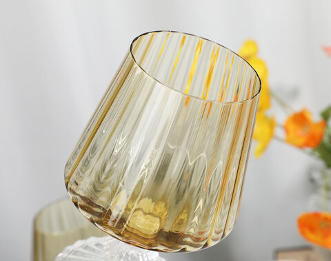 Color Spray Wine Glass  Multiple Shapes Available for Wholesale