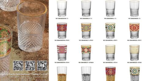 Glass Pattern Designs Used by Middle Eastern Brands (with a quick beginner's guide attached)