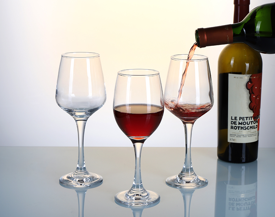 High quality in stock wine glass goblet stemware factory wholesale