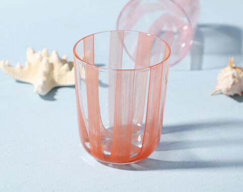 New trend 1100ml solid pink glass jug and cup drinking set wholesale