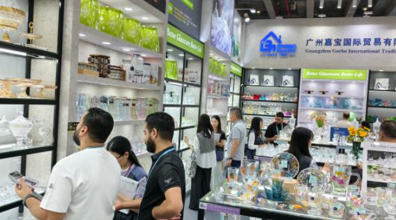 Canton Fair 2025 Global customers have consistently praised Garbo's new glassware products