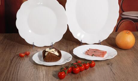 White Opal Glass Tableware Lets You Enjoy Every Meal