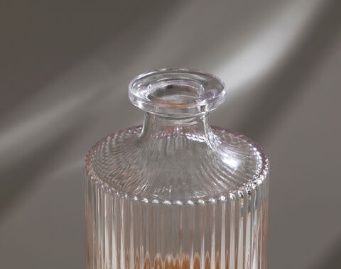 New arrival glass decanter set wine decanter set with line design