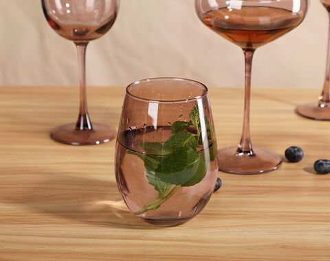 330ML Cocktail Glass Goblet With ODE&OEM Spray Color  