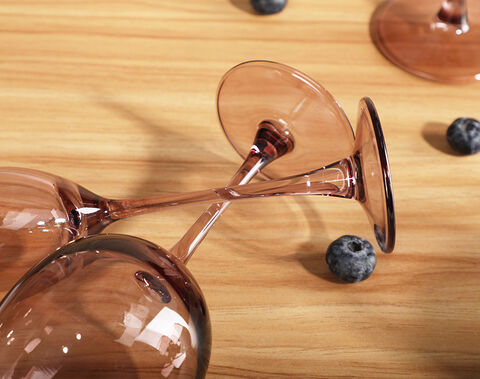 330ML Cocktail Glass Goblet With ODE&OEM Spray Color  
