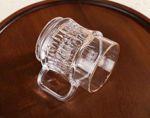 High White Quality Glass Mugs Middle East Glassware 
