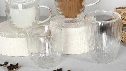 Beautifully Designed Double-Walled Glass Cups – The Top Choice For Promotions