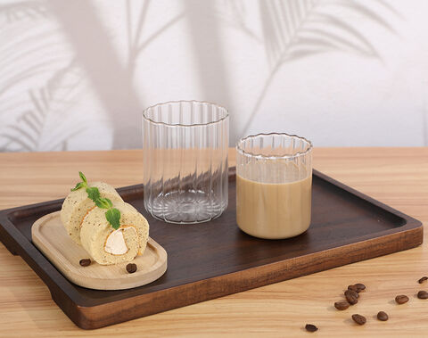 New arrived glass coffee cup high-end borosilicate single wall cup