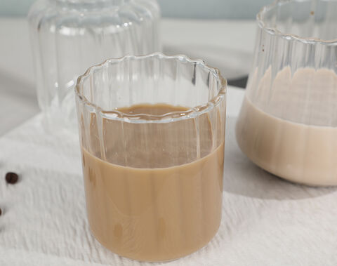 New arrived glass coffee cup high-end borosilicate single wall cup