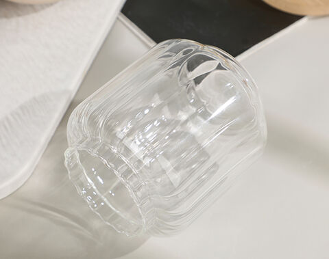 New arrived glass coffee cup high-end borosilicate single wall cup