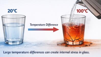 Why Are Certain Types of Glassware Unsuitable for Containing Boiling Water