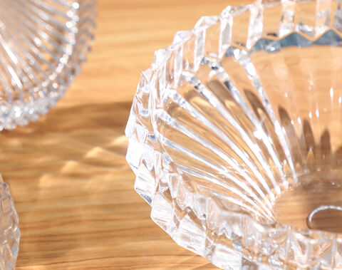 Big capacity glass fruit and cake plate wholesale from China