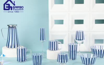 Colored line glass product series - The best choice for promotional items