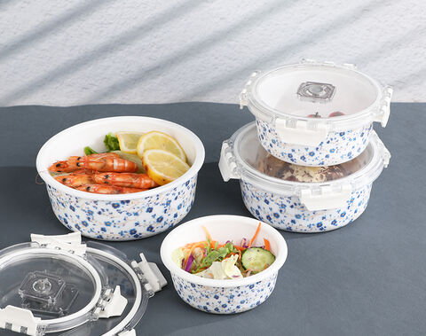 Facotry Wholesale Opal Glass Bowl With Decal