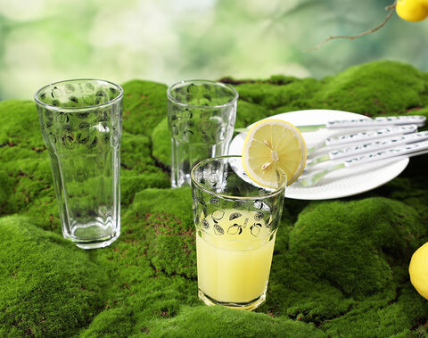 Facotry Wholesale Glassware Drinking Set Dispenser Tumbler