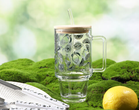 Facotry Wholesale Glassware Drinking Set Dispenser Tumbler