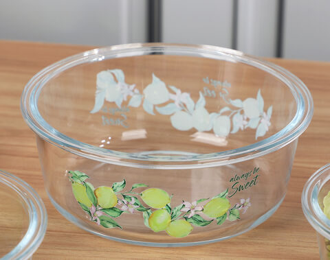 Facotry Wholesale Lunch Box Customize Decals Glass